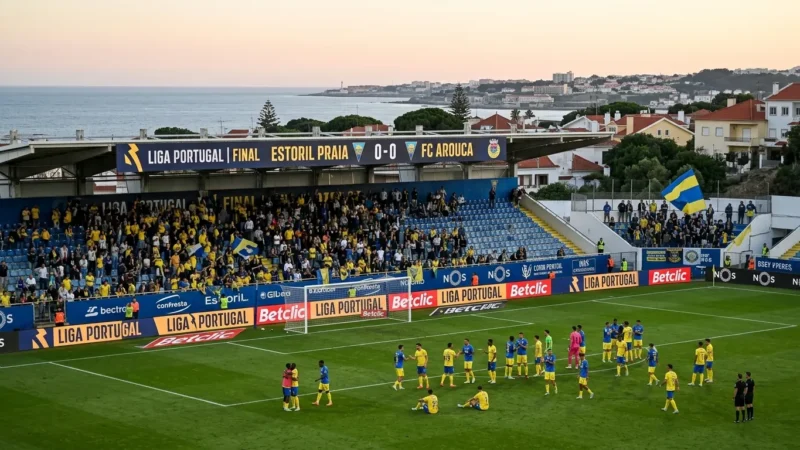 Arruabarrena impede a vitória do Estoril e segura o empate do Arouca na Amoreira